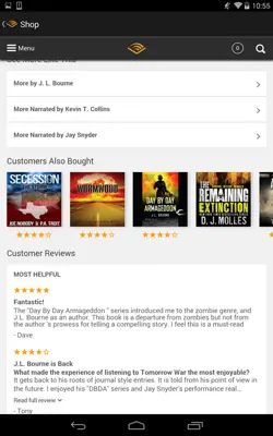 Audible android App screenshot 3